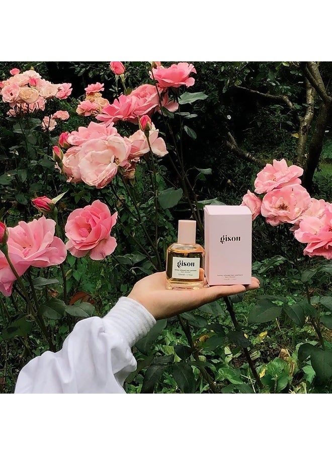 Gisou Honey Infused Hair Perfume Pocket Size, A Travel-Friendly Fragrance with Sweet Notes of Honey Blended into Spring Florals (1.7 fl oz)  - Image 4