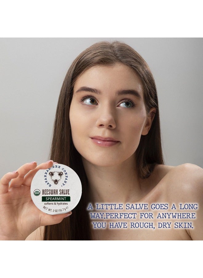 Savannah Bee Company Hand & Nail Salve - Deep Moisturizer Hand Salve With Olive Oil  - Image 1