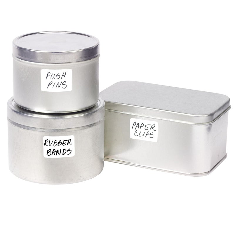 Avery Multi-Use Removable Labels, 5/8" x 7/8", White, Non-Printable, 1,050 Blank Labels Total (5424) - Image 2