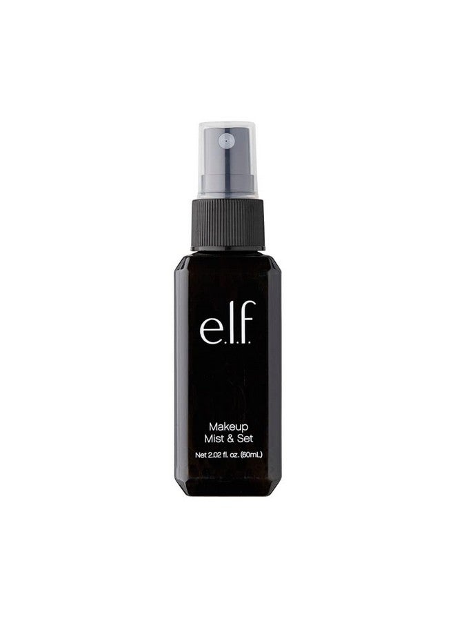 elf e.l.f. Makeup Mist & Set - Small, Lightweight, Long Lasting, All-Day Wear, Revitalizes, Refreshes, Hydrates, Soothes, Infused with Aloe, Green Tea and Cucumber, 2.02 Fl Oz