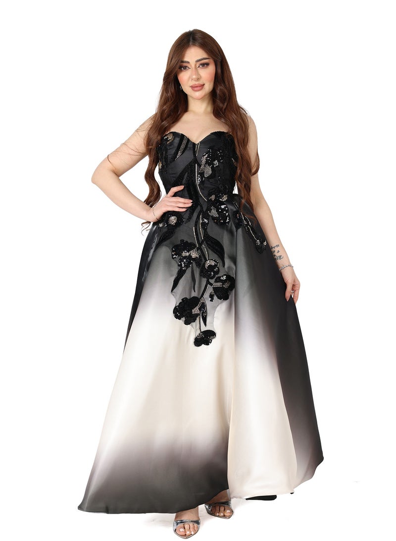 MODERN DESIGNER An elegant party dress that catches the eye and reflects your refined taste This dress is the perfect choice for you with an elegant cut design  - Image 3