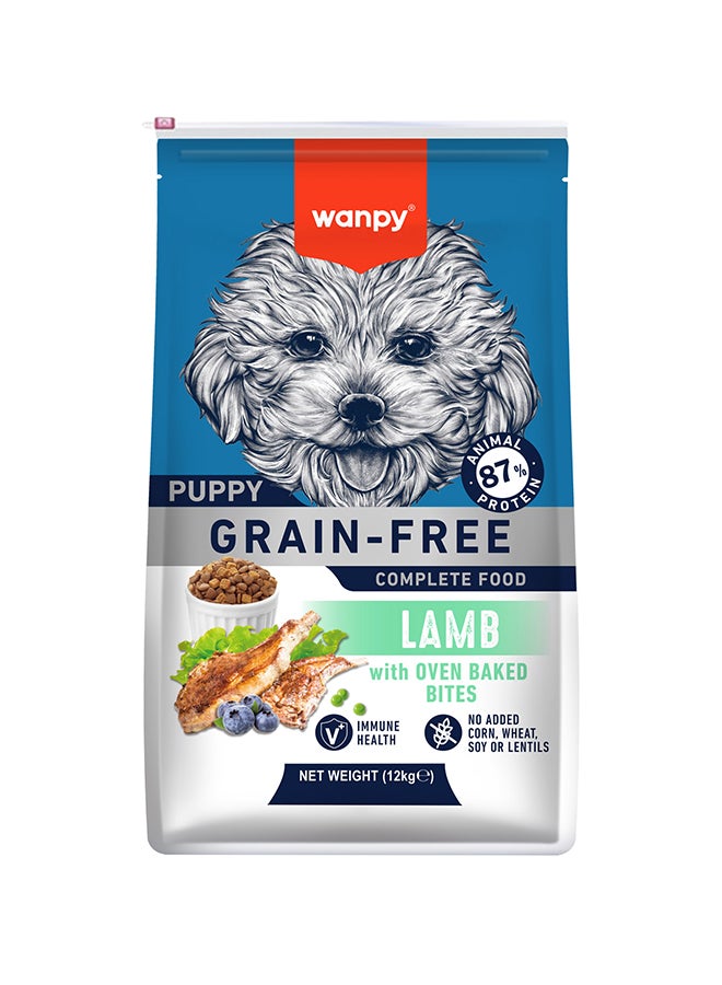WANPY Grain Free Complete Food For Dog – Lamb Recipe 12Kg - Image 1