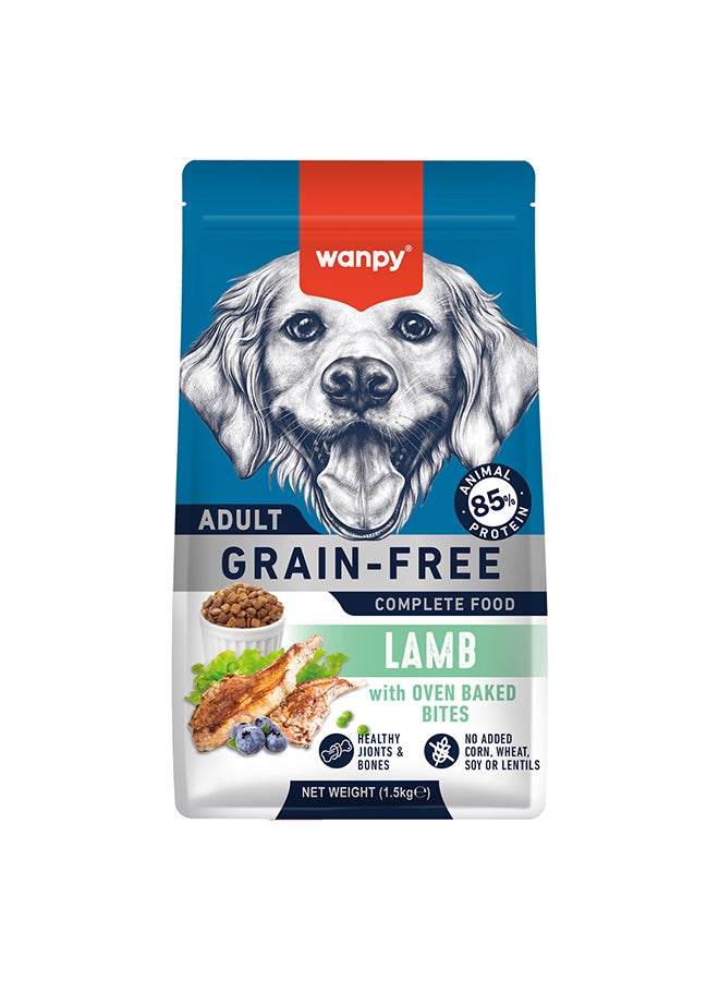 WANPY Grain Free Complete Food For Dog – Lamb Recipe 12Kg - Image 4