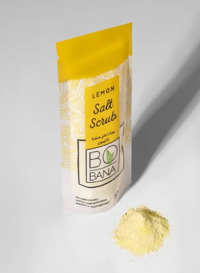 BOBANA Lemon Salt Scrub 300 GM  - Image 2