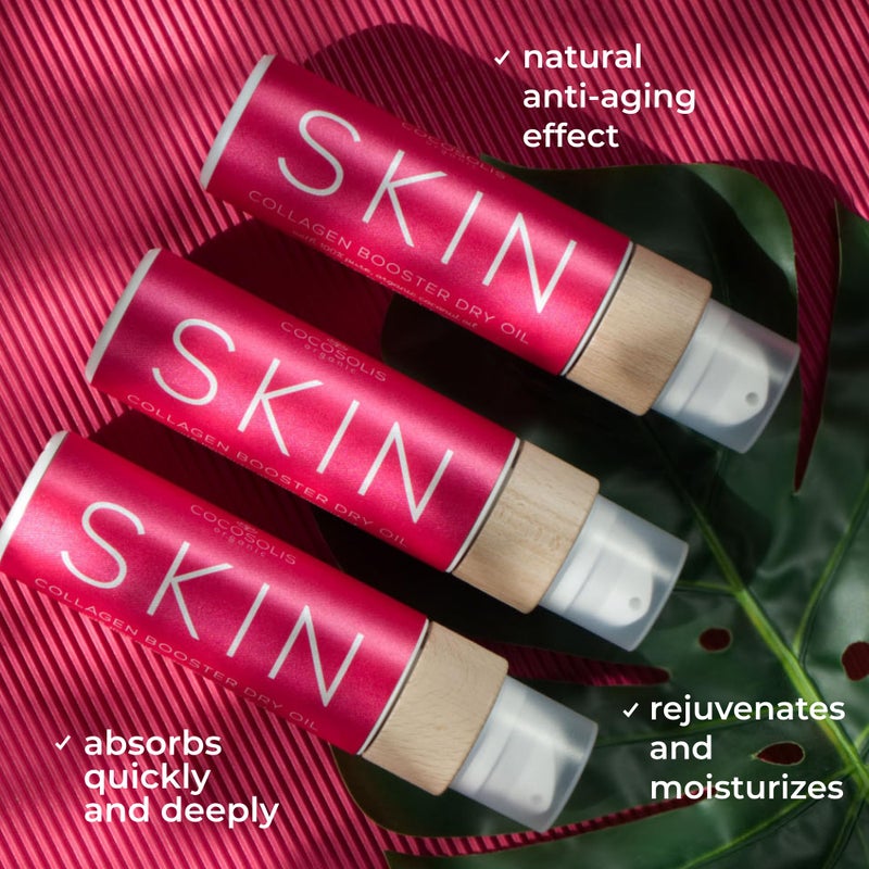 COCOSOLIS SKIN Collagen Booster Bio Oil â€“ Anti-Aging Collagen Lotion for Skin Tightening with Rosehip and Essential oils â€“ Collagen Oil for Face and Body - Smooths and reduces wrinkles - Image 5