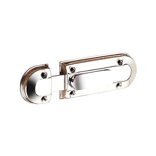 SARDAR NOVO 5" Iron Baby latch| Bathroom Door Handle| Mortise Door Handle with baby latch| Keyless Handle Bathroom| Push to close Latch (With Door Latch) - Image 4