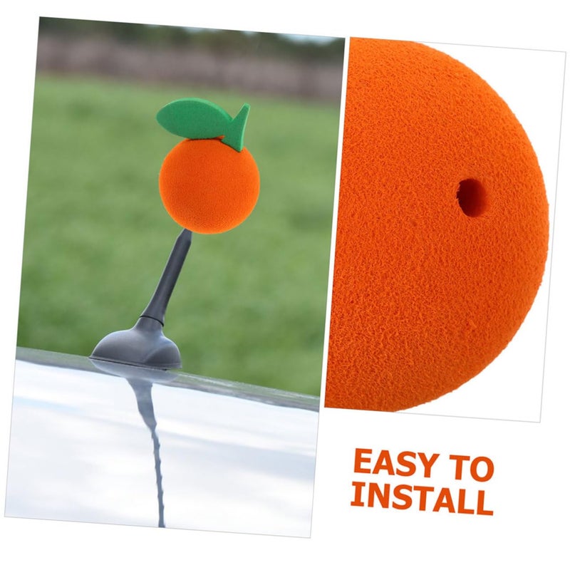 3Pcs EVA Foam Car Antenna Toppers Cute Automotive Antenna Balls Easy Install - Image 4