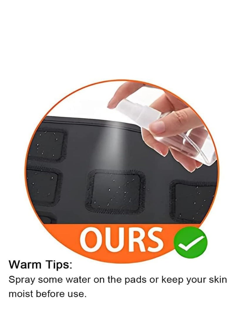 DMG TECH ABS Muscle Stimulator, EMS Muscle Stimulator, Abdominal Toning Belt Workout Equipment, ABS Trainer Belt for Abdominal Arm Leg for Men and Women  - Image 2