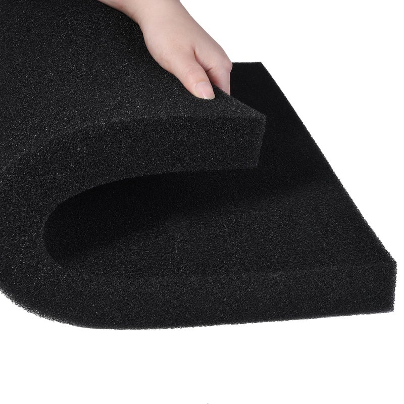ALEGI Aquarium Sponge Filter Pad, Bio Filter Media Foam Sponges, Cut-to-Size Foam for Fish Tank (20"x20"x1.57" (50PPI)) - Image 1