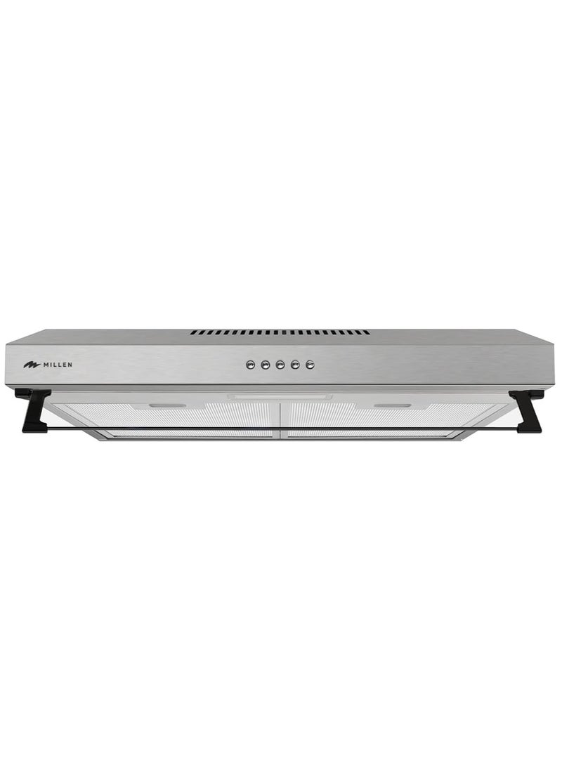 MILLEN 60cm Under Cabinet Stainless Steel Range Hood  - Image 1