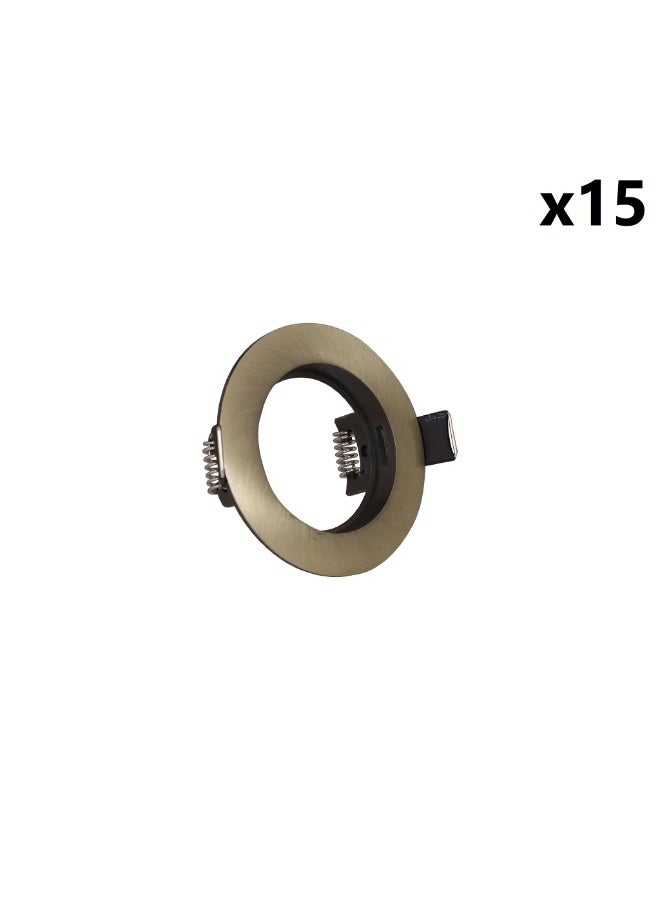 Jana Light Fixed oxide yellow 5.5 cm SpotLight Frame quantity 15 - Image 1