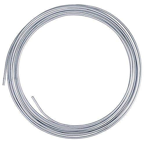 4LIFETIMELINES 316 476mm x 25 316L Marine Grade Stainless Steel Brake Line Tubing Coil Meets SAE Specifications Universal Compatibility Brake Line Replacement