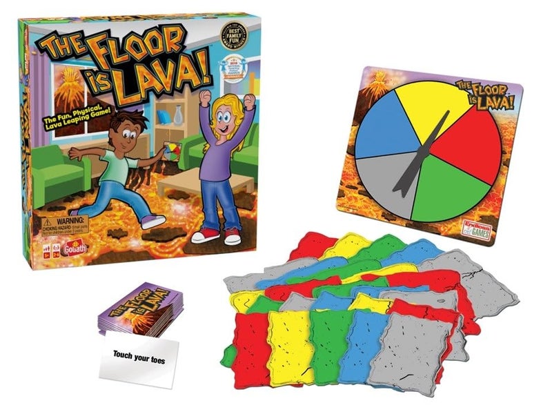 Goliath Endless Games The Original The Floor is Lava! Game by Endless Games - Interactive Game For Kids And Adults - Promotes Physical Activity - Indoor And Outdoor Safe - Image 2