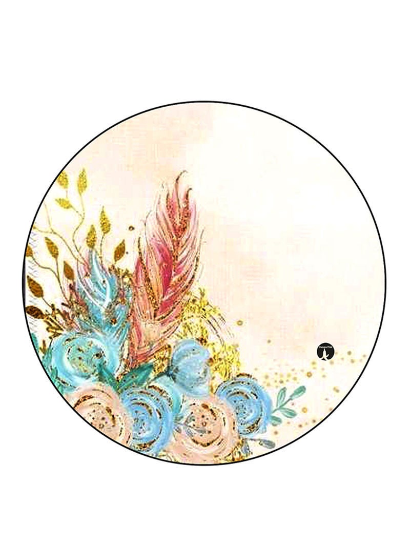 RKN Flowers Printed Large Pin Multicolour - Image 1