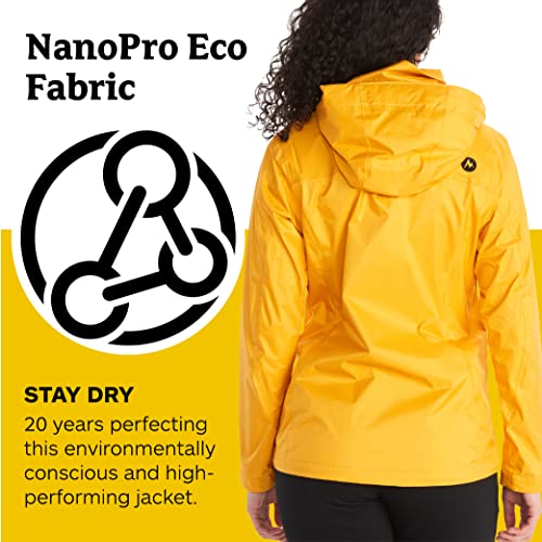 MARMOT Women's Precip Eco Jacket | Classic, Breathable, Waterproof, Solar, Small - Image 4
