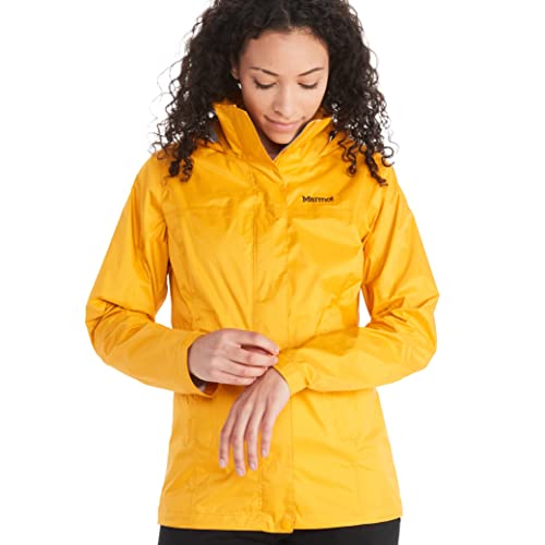 MARMOT Women's Precip Eco Jacket | Classic, Breathable, Waterproof, Solar, Small - Image 1