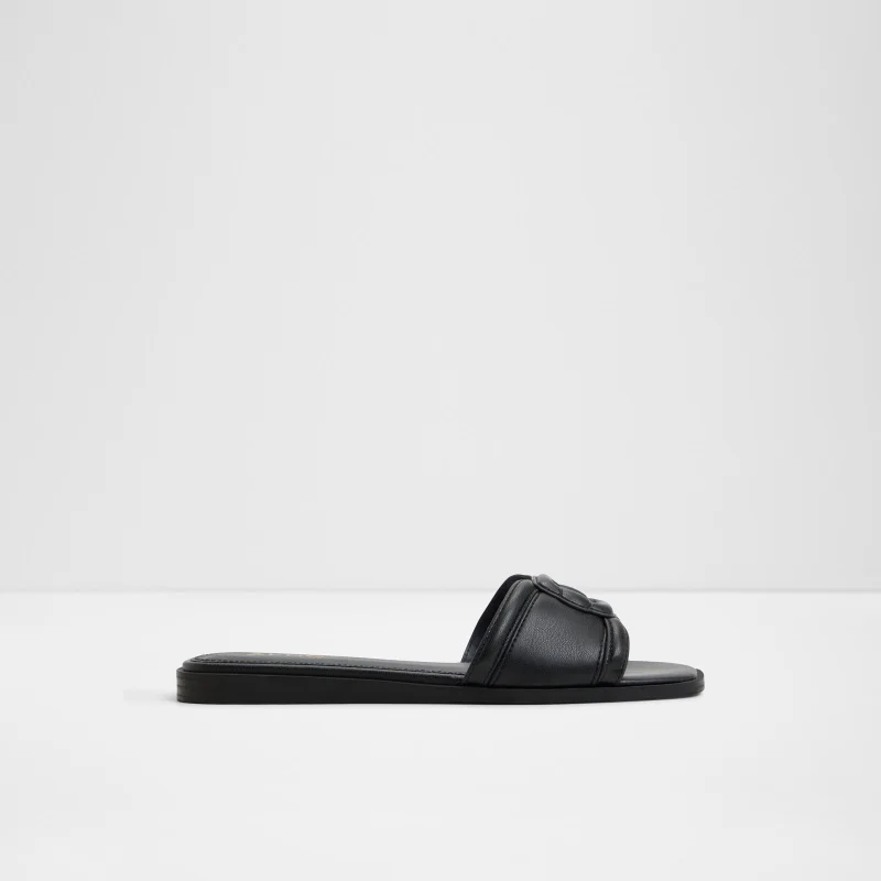 LIAUDIN Textured Flat Sandals