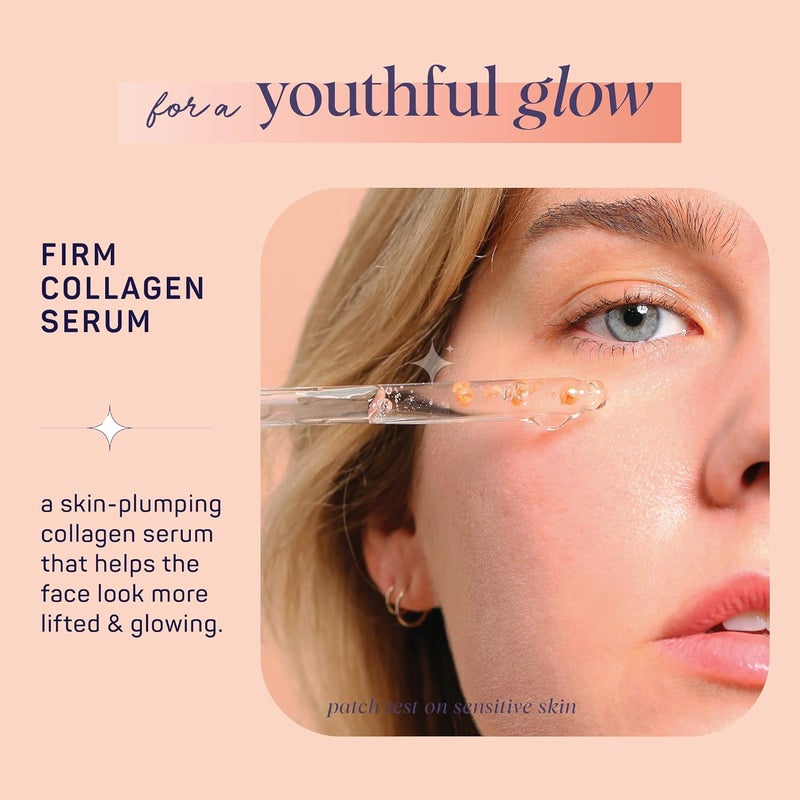 SpaLife Spa Life Face Serum FIRM Collagen Serum 100 ml 37 oz Enhanced Firmness and Hydration Skin Smoothing Face Plumping Pearlinfused Fights Fine Lines Wrinkles For All Skin Types - Image 3