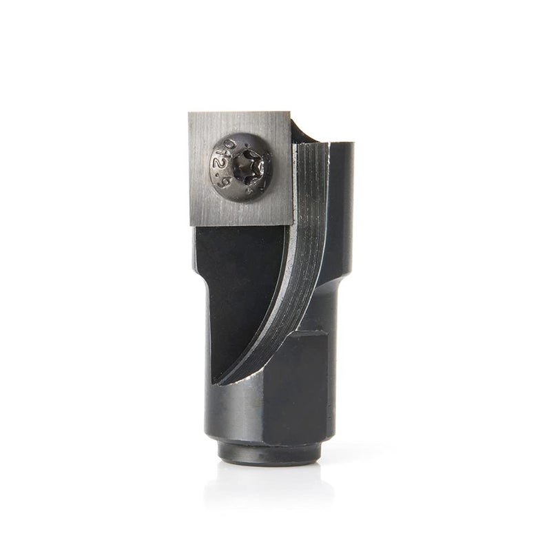 Amana Tool RC-55248 قاطع برغي مورتيسينغ من كربيد قابل للتبديل 3/4 + 0.015 قطر x 12mm ارتفاع القطع x 1/4-28 خيط - Image 1