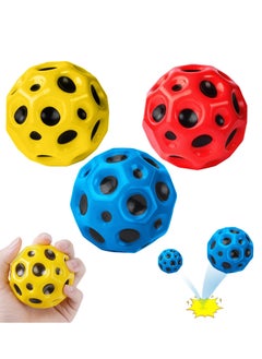 3 PCS Space Ball 6.5cm Extreme Moon Ball PU Bounce Ball Sensory Ball High Bouncing and Sounds Meteor Ball Helps Improve Hand Eye Coordination Great Sensory Ball for Kids Teens Pocket Money Toys - pzsku/ZF4A5342FC214033BBB3AZ/45/_/1702017262/bb6a4741-ed9b-4c36-9c49-274fc08dc52e