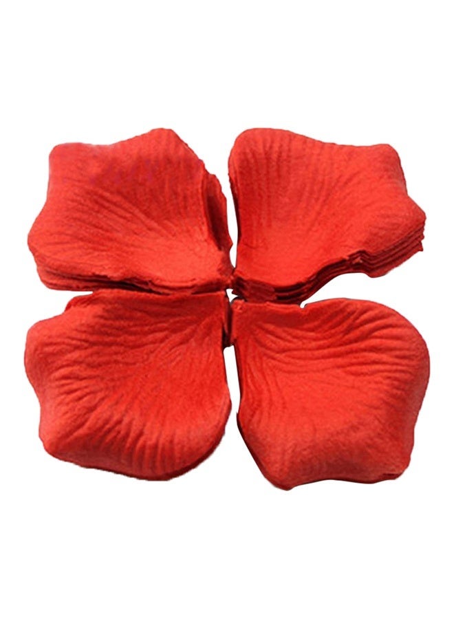 HOMESTAR 1000 PCS Artificial Silk Rose Petals Decoration for Romantic Night, Event, Party, Decoration, Red Rose Petals - Image 2
