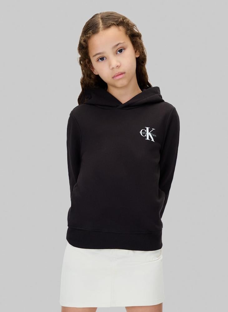 Calvin Klein Jeans Youth Logo Pullover Hoodie - Image 1