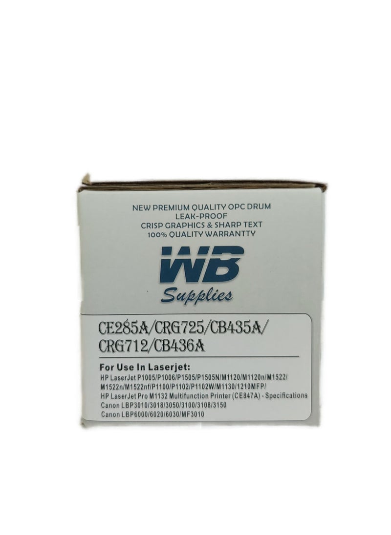 دبليو بي - متوافق مع خرطوشة حبر 85A لطابعة الليزر 85A البديلة لطابعات Canon/HP - 312/712/313/713 1102/1130/1132 - Image 1