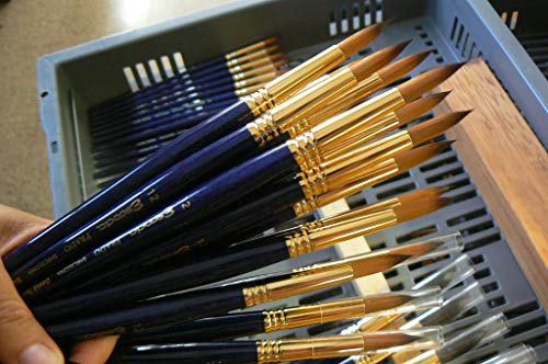 Escoda | Watercolour | Artist Set David Taylor | Size 8,12,18 | 3 Brushes | Synthetic Tendo + Tame | Round pointed - Image 5
