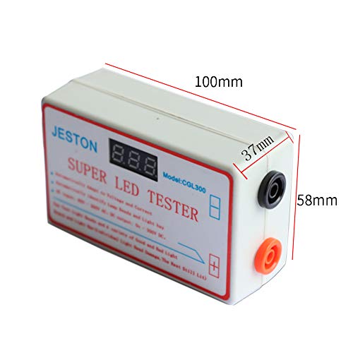 Banhey LED Light and TV Backlight Tester, 0-300V Adaptive Voltage LED Strip Lamp Beads Repair Testing Tool with Gold Plated Pin and Power Cable, Suitable for All LED Light Repairs - Image 4