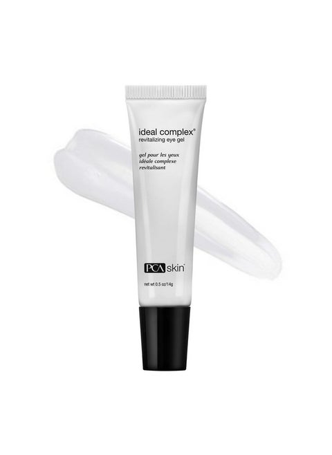PCA SKIN Eye Serum, Ideal Complex Revitalizing Eye Gel, Upper and Under Eye Serum for Wrinkles, Puffy Eyes, Dark Circles, Fine Lines, Discoloration, and Sagging Eyelids, Light and Silky, 0.5 oz Tube