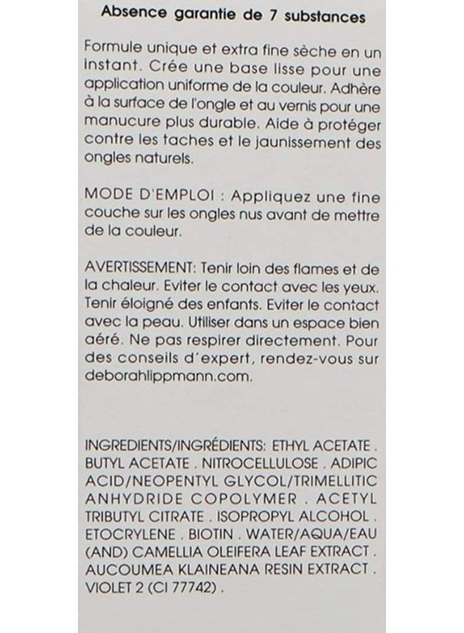 Deborah Lippmann Base Coat, Fast Girls, 0.5 fl. oz - Image 2