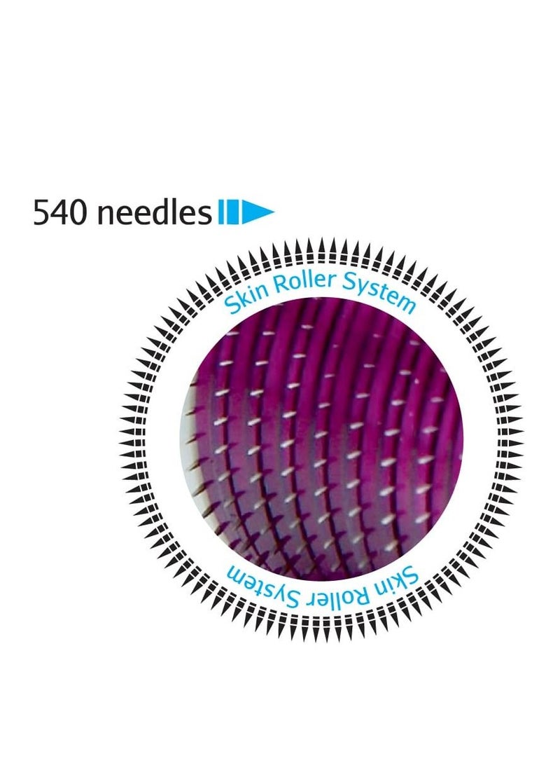 Almond Hair - 540 Micro Needle Skin Roller System 1 mm - Image 1