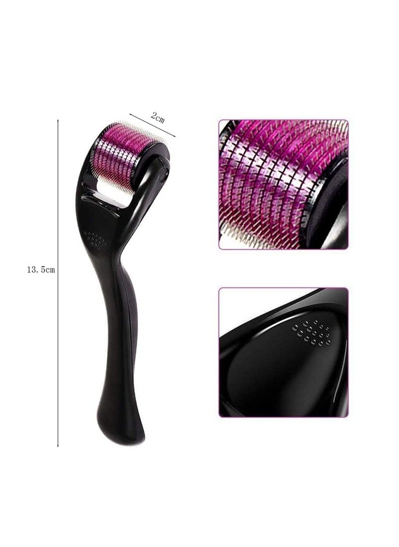 Almond Hair - 540 Micro Needle Skin Roller System 1 mm - Image 1
