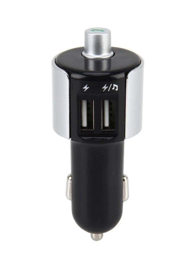 NIBEMINENT Wireless Dual USB Car Charger Black - Image 1