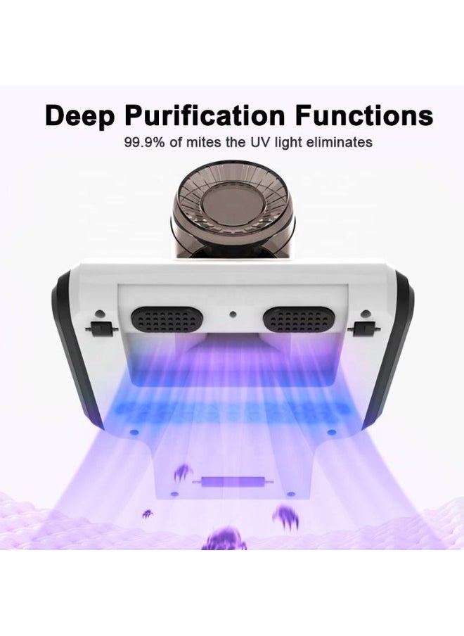 Generic - Dust Mite Controller, Cordless Lightweight Handheld Vacuum Cleaner,150W Anti Dust Mite Bed Vacuum Cleaner with UV Light Sterilization, 10 KPa Suction Power Corded, Handheld Vacuum with Filter for Bed and More - Image 1