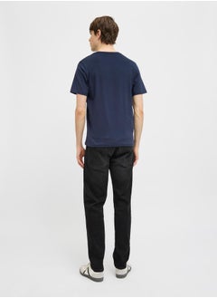 JJ Rebel Slogan Print Round Neck T-Shirt  - Image 4