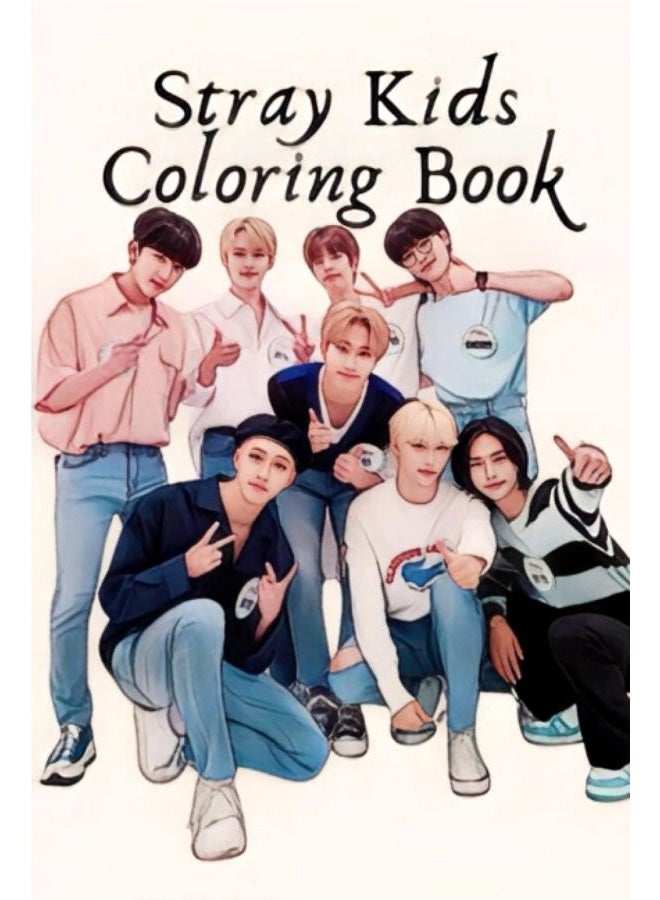 Stray Kids Coloring Book