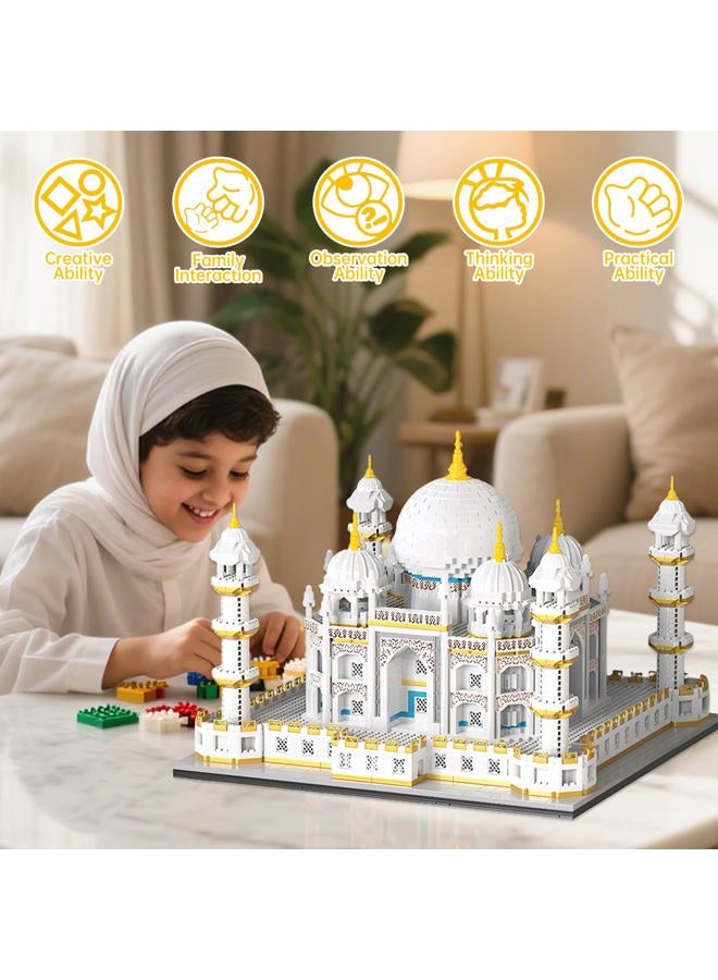 APENGBAOL Architecture Taj Mahal Micro Mini Building Blocks Set,Landmarks Collection, Display Model Gift for Adults(4030 Pieces) - Image 5