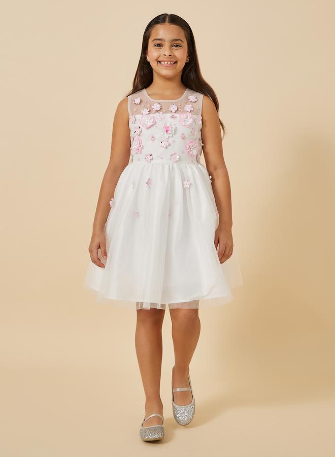 Styli Floral Tulle Dress  - Image 1