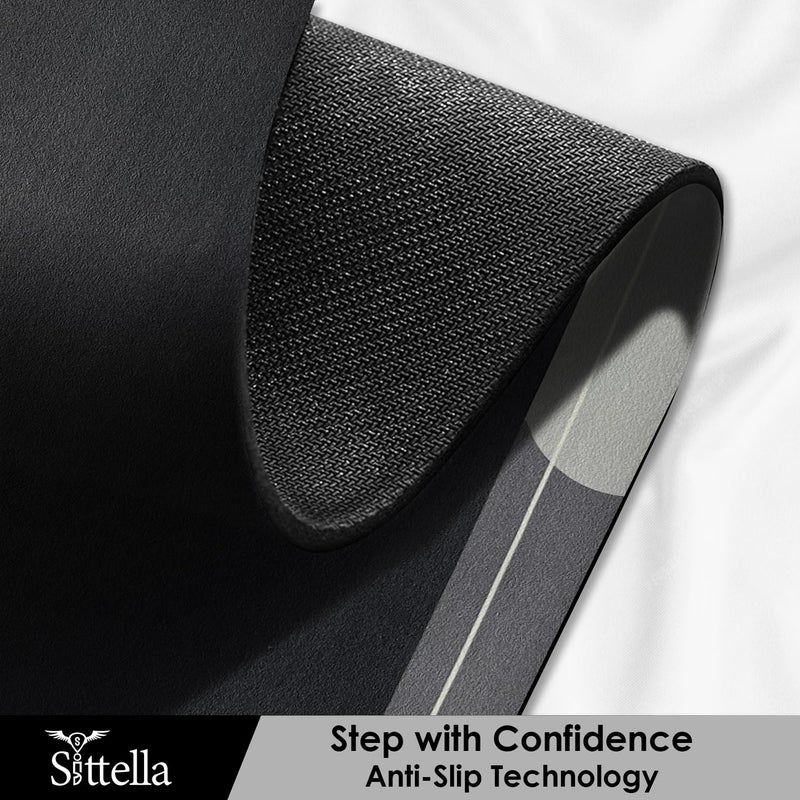 SITTELLA Rubber 2 Kitchen Mats Set AntiSkid Kitchen Mats 35mm Water Absorbent Rug Carpets Floor Mat for Home and Kitchen 120x40cm 40x60cm in Grey Rectangular - Image 5