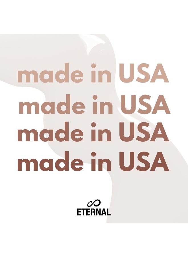 Eternal Nude Nail Polish Set for Women (DARK NUDES) - Brown Nail Polish Set for Girls | Lasting & Quick Dry Non Toxic Nail Polish Kit for Home DIY Manicure & Pedicure | Made in USA, 13.5mL (Set of 4) - Image 3