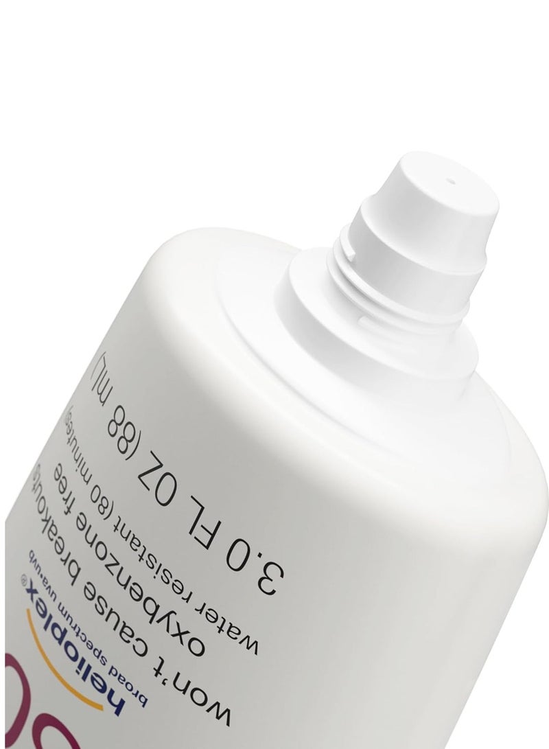 نيوتروجينا واقي شمس للوجه واضح للبشرة المعرضة لحب الشباب، واقي شمس واسع الطيف SPF 30، غير كوميدوغيني، واقي شمس خالي من الزيوت لحماية البشرة من الشمس، 3 أونصة سائلة - Image 3