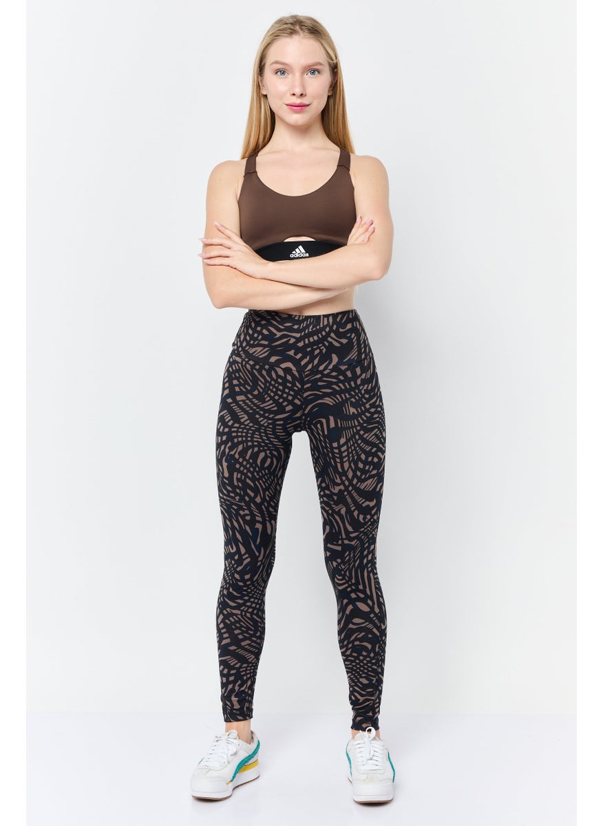Adidas - Women Sportswear Fit Yoga 7/8th Leggings, Black - Image 1