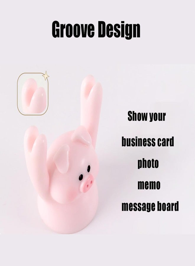 Fsocpen 7Pcs Cute Animal Cartoon Photo Clip, Memo Holder,Card Holder,Notes Messages Folder Note Holder,Home and Office Decorations - Image 4