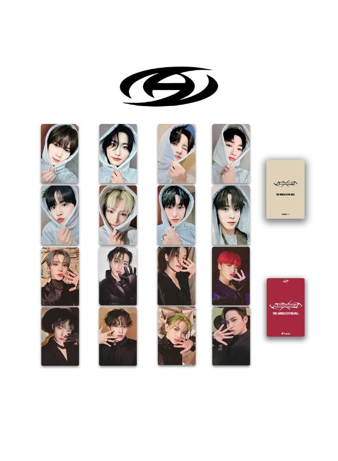 NIBEMINENT 8 Pcs Kpop ATEEZ THE WORLD EP FIN WILL Lomo Cards Card For Fans Collection Gifts - Image 2