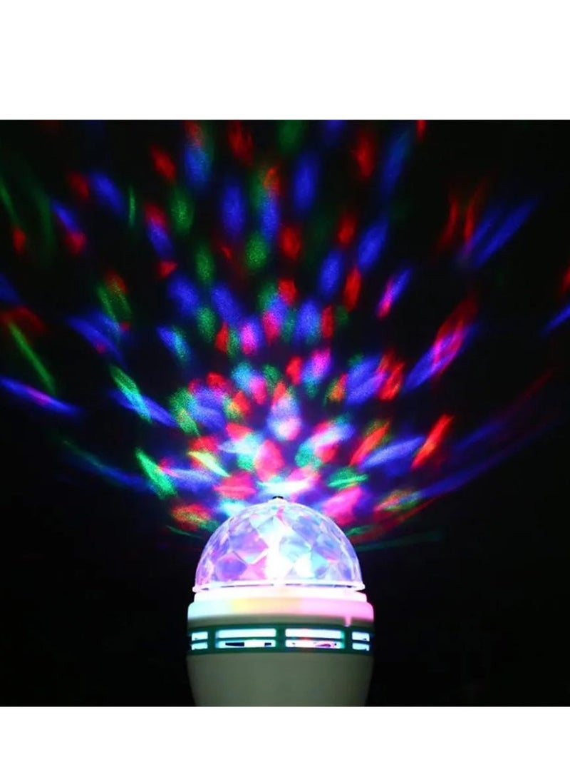 White/clear rotating mini LED light