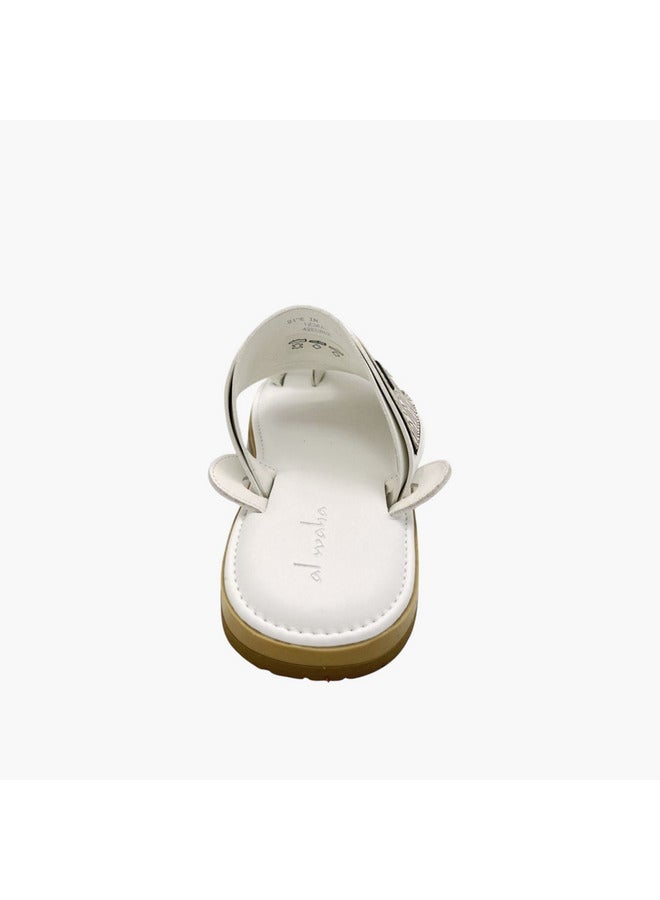 الواحة صنادل رجالية بنعل سهل الارتداء بتفاصيل حلقة إصبع - Image 4