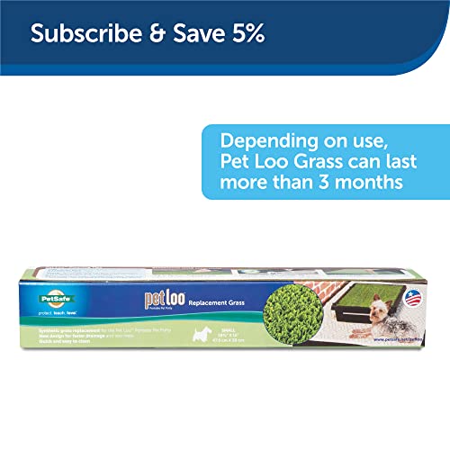 PetSafe Pet Loo Replacement Grass - Feels & Looks Like Real Grass - Drains Urine Quickly - Easy to Clean - Indoor Dog Potty Pad - Medium - Image 5