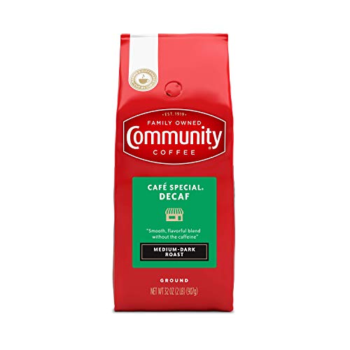 Community Coffee Caf Special Decaf Ground Coffee Medium Dark Roast 32 Ounce Bag Pack of 1 - Image 1