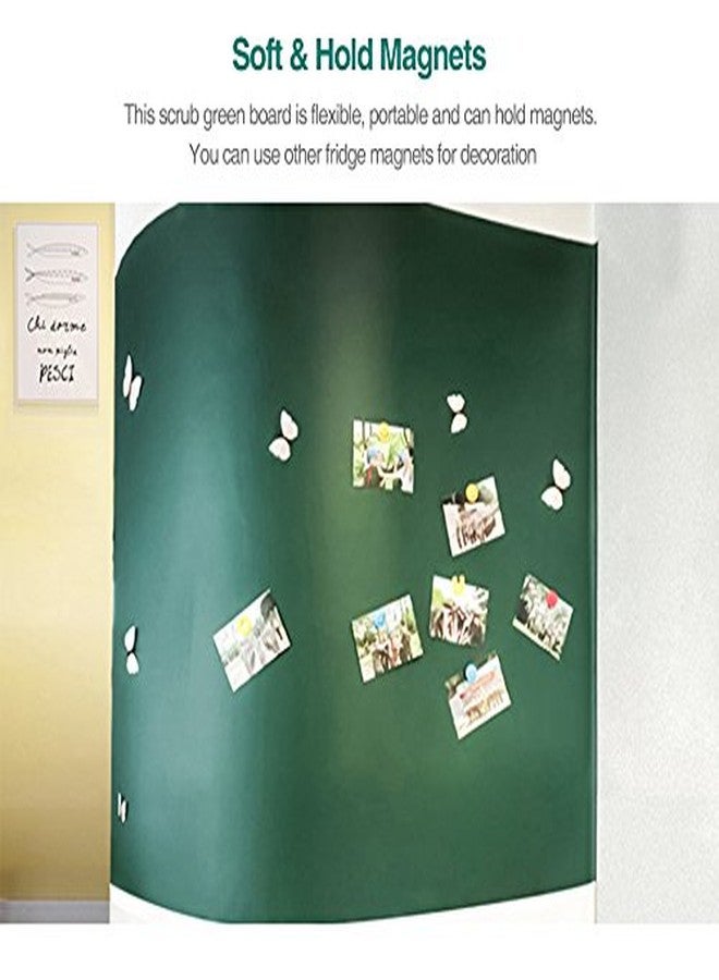 JERN® Self-Adhesive Chalk Board Removable Wall Sticker with Free Chalk Pcs. ((60 cm x 200 cm)) - Image 3